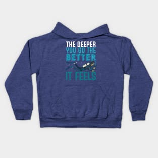 the deeper the better 7 Kids Hoodie